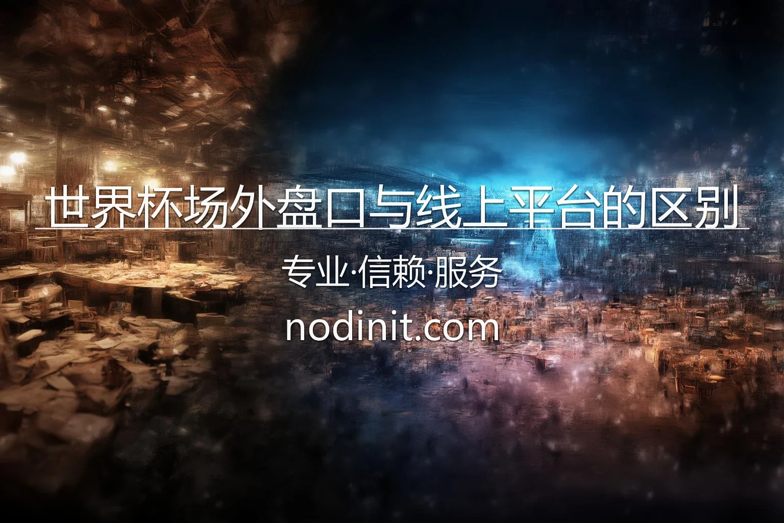世界杯场外盘口与线上平台的区别